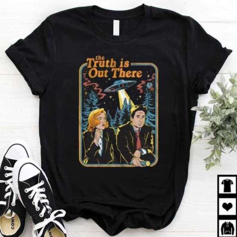 The X Files Mulder And Scully T Shirt Merch 1 Shirt